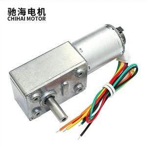 Worm Gear DC Encoder Motor Għall-Robot