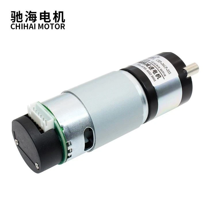 Dc24v 12v 60kg.cm 120rpm 36mm Planetary Gear Motor With Encoder