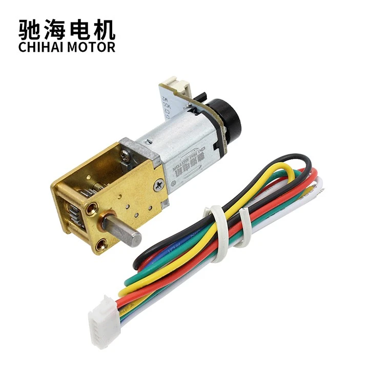 DC Worm Gear Motor With Hall Encoder