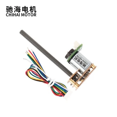 Mutur tal-irkaptu DC tat-tip U ma 'Encoder 3V 6V